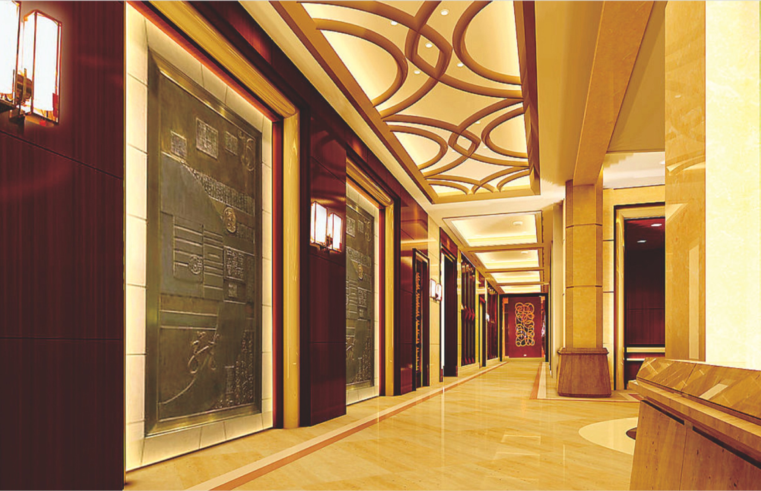 南昌凯莱大饭店(diàn)嘉豪國(guó)际会所装饰工程